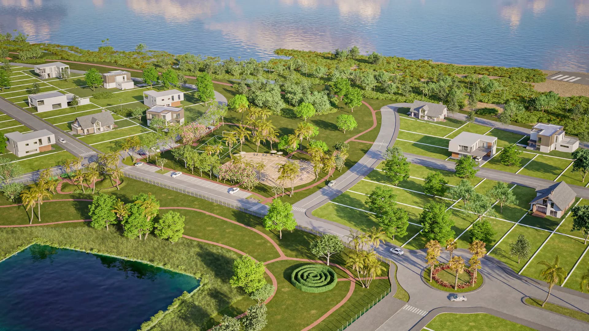 Vila dos Pássaros — Praca Verde 04
