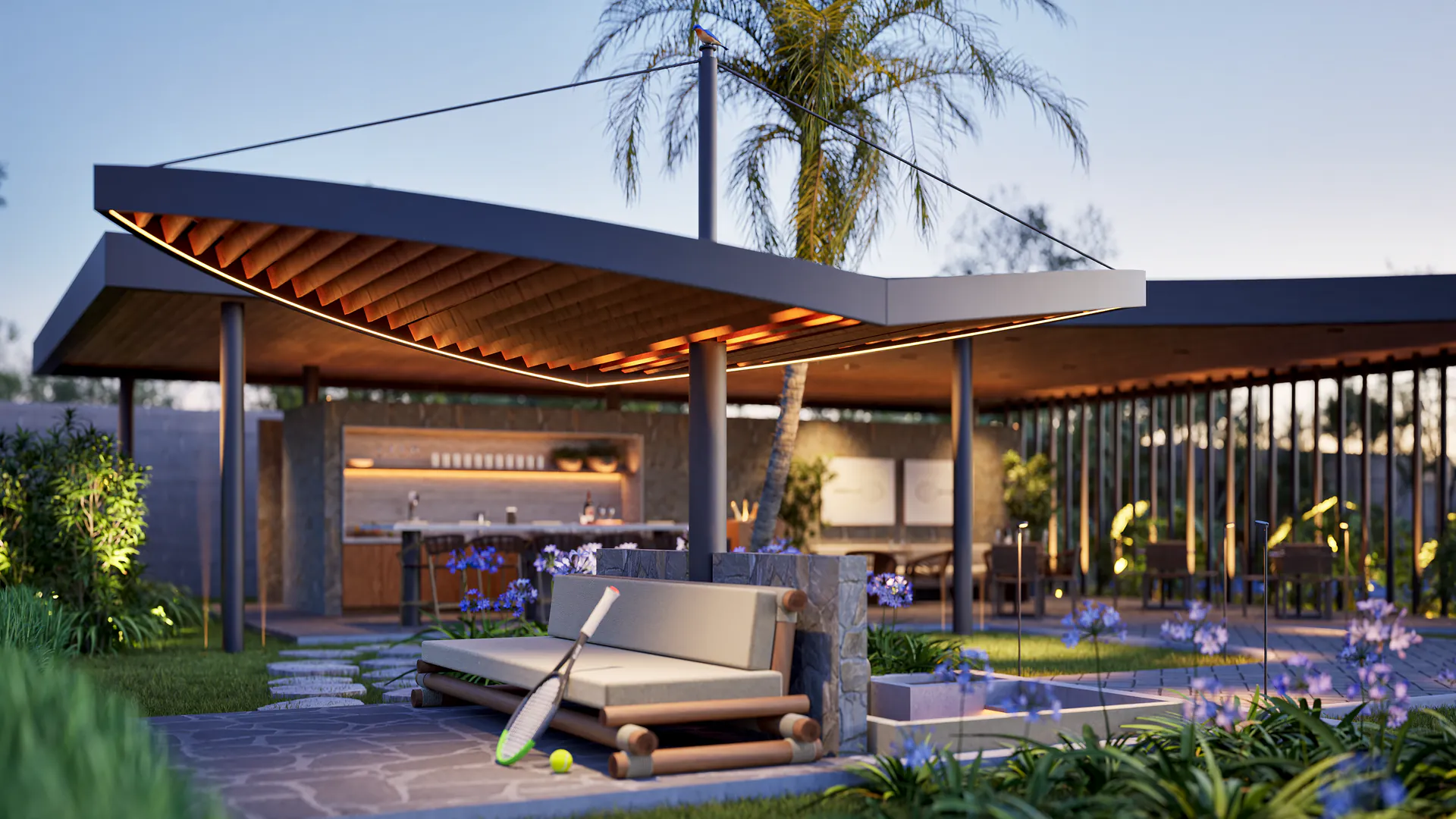 Vila dos Pássaros — Area Tenis 2